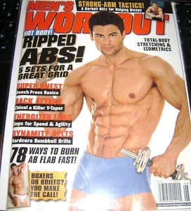 JUNE 2007 MEN'S WORKOUT T. J. HOBAN ON COVER, NEVER OPENED, COLLECTOR'S MAG - Picture 1 of 2