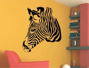 Zebra Wall Sticker | Nature Wall Art - Picture 1 of 5