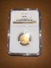 1911 Ngc Au58 $2.5 Gold Indian