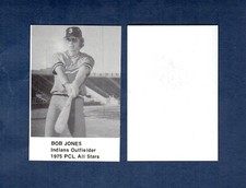 BOB JONES, Spokane Indians | 1975 Broder Pacific Coast League PCL All Stars