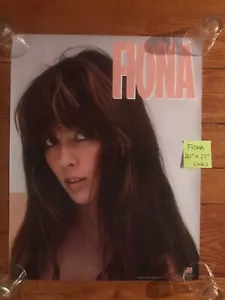 FIONA - Oltre il Pallido - 1980 poster promo originale in ottime condizioni 21x27 - Foto 1 di 5