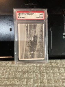 1964 DONRUSS COMBAT PSA (OC) #111 HALFTRACK COMING UP - Picture 1 of 2