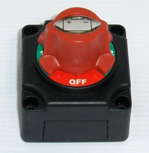 Dual Battery 300 Amp 12 or 24 Volt Kill Disconnect Switch Boat RV Camper ATV UTV - Bild 1 von 6