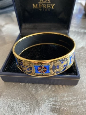 Michaela Frey Wien Bangle Gold Plated No Clasp With Box See Pics - Image 1 of 4