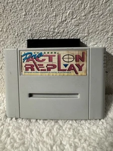 Truco Datel Pro Action Replay Super Nintendo SNES Super Famicom - Imagen 1 de 8