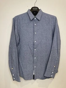 Rag & Bone Shirt Mens Blue Chambray Cotton Button Up Small Long Sleeve - Picture 1 of 10