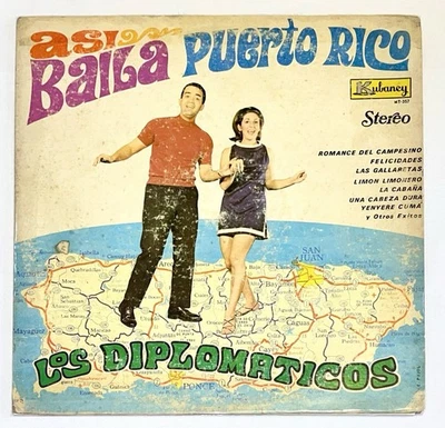 Los Diplomáticos - Así Baila Puerto Rico - Kubaney US RARE - Image 1 of 4