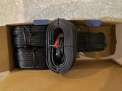 4-Pack Lorex MCBL-60BNC5PK4B Non-UL BNC/DC 60FT Extension Cables - Image 1 of 2