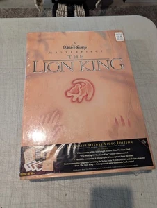Disney The Lion King Masterpiece Exclusive Deluxe Video Edition VHS New! - Picture 1 of 6