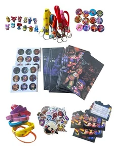 Five Nights At Freddie’s New Birthday Loot Bag Supplies w/ Invitations for 12 - Picture 1 of 8