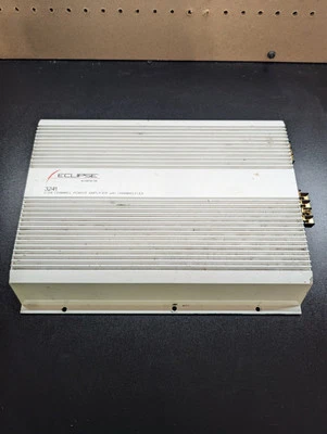 Amplificador de carro Old School Eclipse 3241 da Fujitsu 2/3/4 ChannelFlex - Imagem 1 de 4