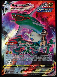 Rayquaza VMAX TG20 NM-M Pokemon Card Silver Tempest - Picture 1 of 9
