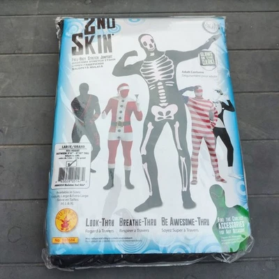 Рубины скелет 2 кожи мужчин карнавальный костюм костюм Хэллоуин новый большой - Изображение 1 из 3
