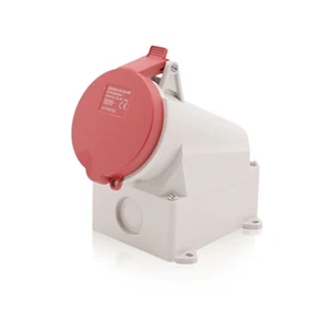 Prise murale CEE 32A 400V IP44 5 pôles (3P+N+E) qualité industrielle CE SB - Bild 1 von 7