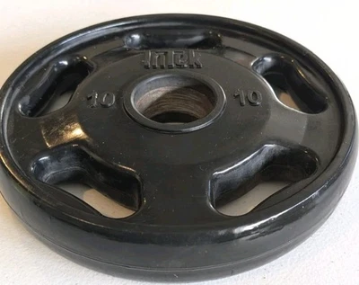 Placa de peso olímpica Intel 10 lb (placa única) Foto 1 de 3