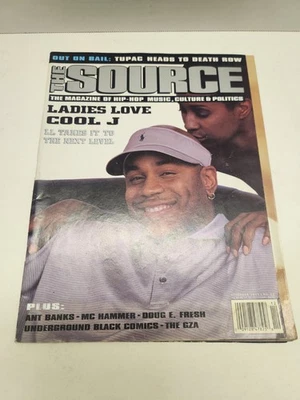 The Source Magazine December 1995 #75 LL Cool J Gagsta's Paradise Poster  - Image 1 of 4