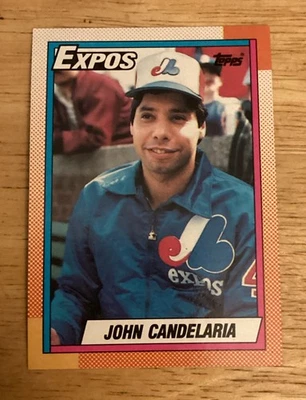 1990 Topps - John Candelaria #485 - near mint condition - FREE SHIPPING - Image 1 of 2