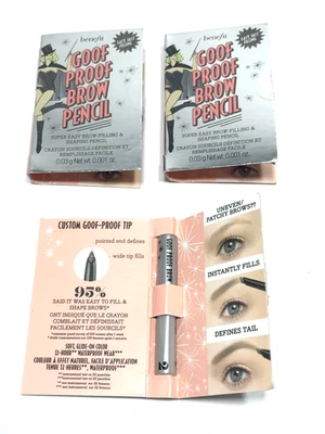 Benefit Goof Proof Brow Pencil #2 Warm Golden 0.03 g / .001 oz - 3 PACK - Image 1 of 3