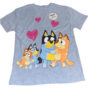 Camisa Corazón Bluey XS Bluey Bingo Family Hearts - Imagen 1 de 2