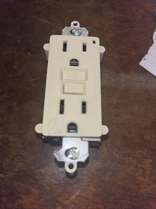 NEW! Leviton Self-Test GFCI Ivory 20A125V - Picture 1 of 7