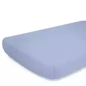 NUEVA Sábana de cuna Gerber 100 % algodón en azul - Imagen 1 de 1