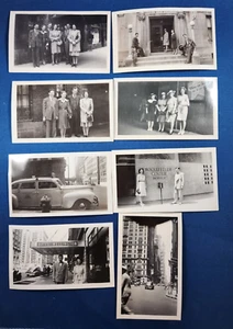 1941 NY Borsa Rockefeller Center Beebe Taxi Hotel Wellington 8 foto - Foto 1 di 2