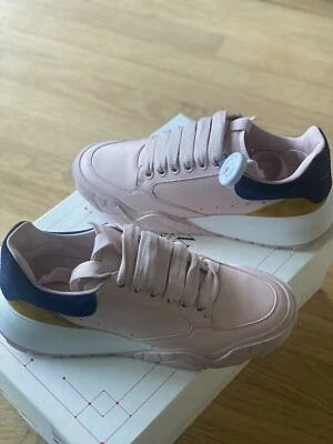 Alexander McQueen Zapatillas de Cuero Multi Colorblock para Mujer Talla 38 PVP: $580.00 Foto 1 de 4