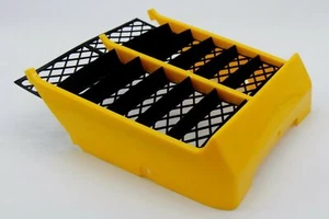 NEW Vito's Performance Yamaha Banshee plastic radiator cover + grill YELLOW - Picture 1 of 6