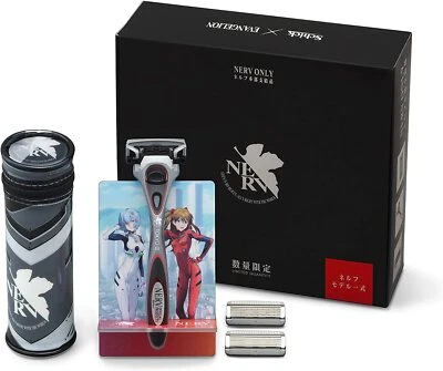 Schick with shaving EVA design pouch with 3 spare blades NERV/AM Evangelion - Image 1 of 4