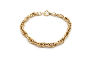 Vintage Gold Filled Bracelet 7.25" G5 - Picture 1 of 4