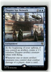 Thopter Spy Network 83 sin lámina casi nuevo MTG Commander: Aetherdrift Magic - Imagen 1 de 1