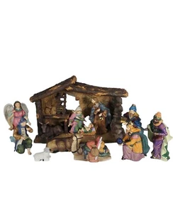 Vintage 2002 Edition Bethlehem Collection Nativity Set Bradford Novelty Co. - Picture 1 of 8
