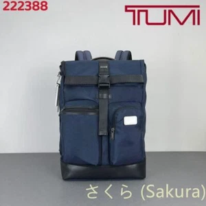 tumi Luke Roll Top Rucksack 222388D Outlet Product Blau Neu - Bild 1 von 17