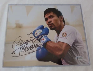 Manny Pacquiao Signed/Autographed 8x10 Boxing Photograph w/BAS COA - Picture 1 of 4