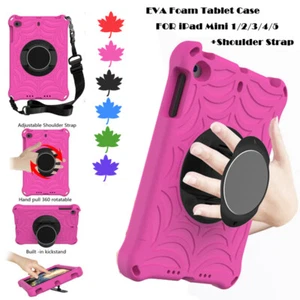 Shockproof EVA Handle Case Cover For iPad Mini 5 2019 Mini 1 2 3 4 Tablet +Strap - Picture 1 of 36