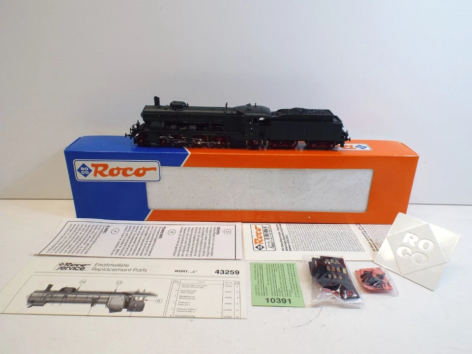 ROCO HO 43259 K.W.ST.E 4-6-2  LOCO DK GREEN NOS NEW BOXED (OO2738) - Image 1 of 4