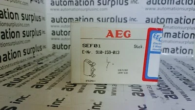 AEG SEF01 CONTACT BLOCK NEW!! QUANTITY!! WOW!! - Image 1 of 2