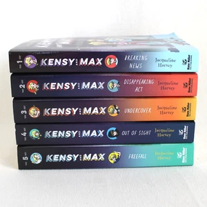 Kensy und Max Serie Posten von 5 Büchern Jacqueline Harvey Taschenbuch Spionageabenteuer - Bild 1 von 3