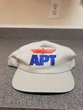 ATP AIRLINE TRAINING PILOT HAT CAP GRAY SNAPBACK OSFA AVAIATION PLANE