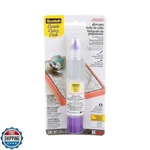 Scotch Scrapbookers Glue, 1.6 oz, Two-Way Applicator – Dual Tip, Photo-Safe, - Picture 1 of 3