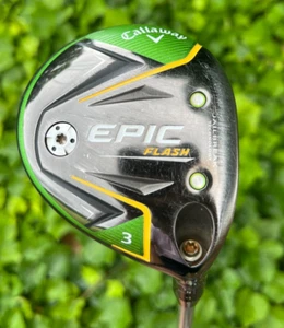 Callaway Golf RH Epic Flash 15* Fairway #3 Wood Even Flow 65 Reg Flex Club GC - Picture 1 of 7