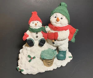 Snow Buddies "Secret No Melt" Schneemänner mit Eimer Figur - Bild 1 von 8