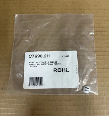 Palanca de cocina de campo Rohl C7698.2H inserto de porcelana caliente Foto 1 de 4
