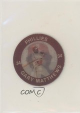 1984 7 Eleven Slurpee Super Star Sports Coins East Region Gary Matthews #XXIIIH