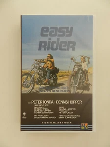 VHS Video Kassette Easy Rider Peter Fonda Dennis Hopper deutsch - Bild 1 von 1