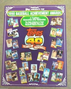 TOPPS BASEBALL ACHIEVEMENT AWARDS TOP ROOKIES - 1990 - F THOMAS BAGWELL THOME - Picture 1 of 3