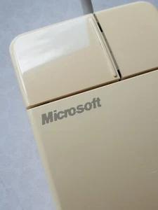Microsoft Serial-PS2 Compatible Mouse Maus VINTAGE für Sammler Getestet - Bild 1 von 7