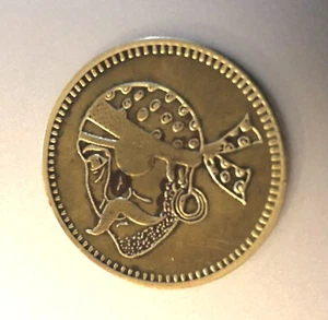 Vintage Advertising Brass Token: The Pirates House 1733; Savannah Georgia - Picture 1 of 2