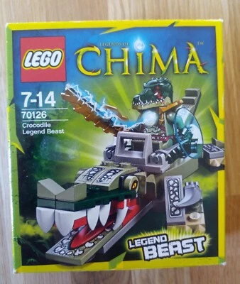 LEGO LEGENDS OF CHIMA: Krokodil Legend-Beast 70126 mit Bauanleitung + OVP - Bild 1 von 2