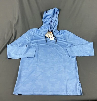 Puma Golf Pullover Hoodie Camo Print Volition America Small Blue NWT MSRP $95 - Image 1 of 4